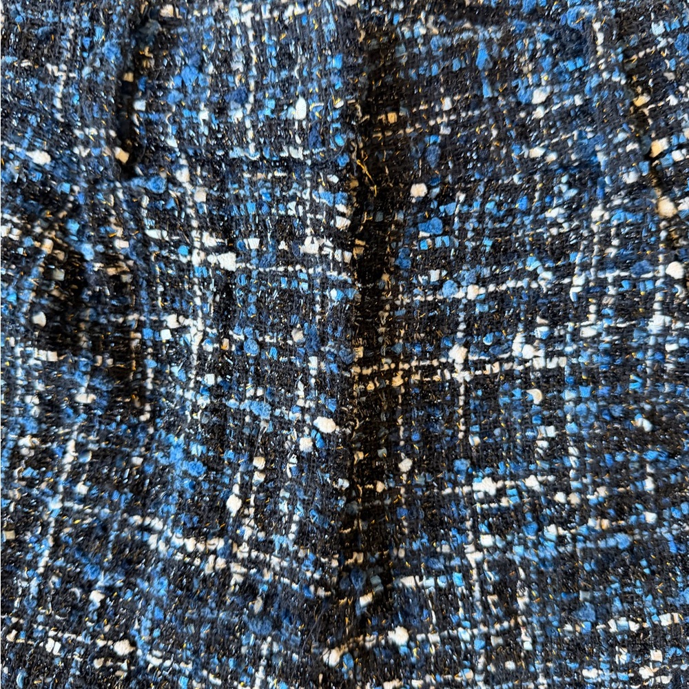 Kori Black and Blue Tweed High Waist Shorts - Picture 5 of 7